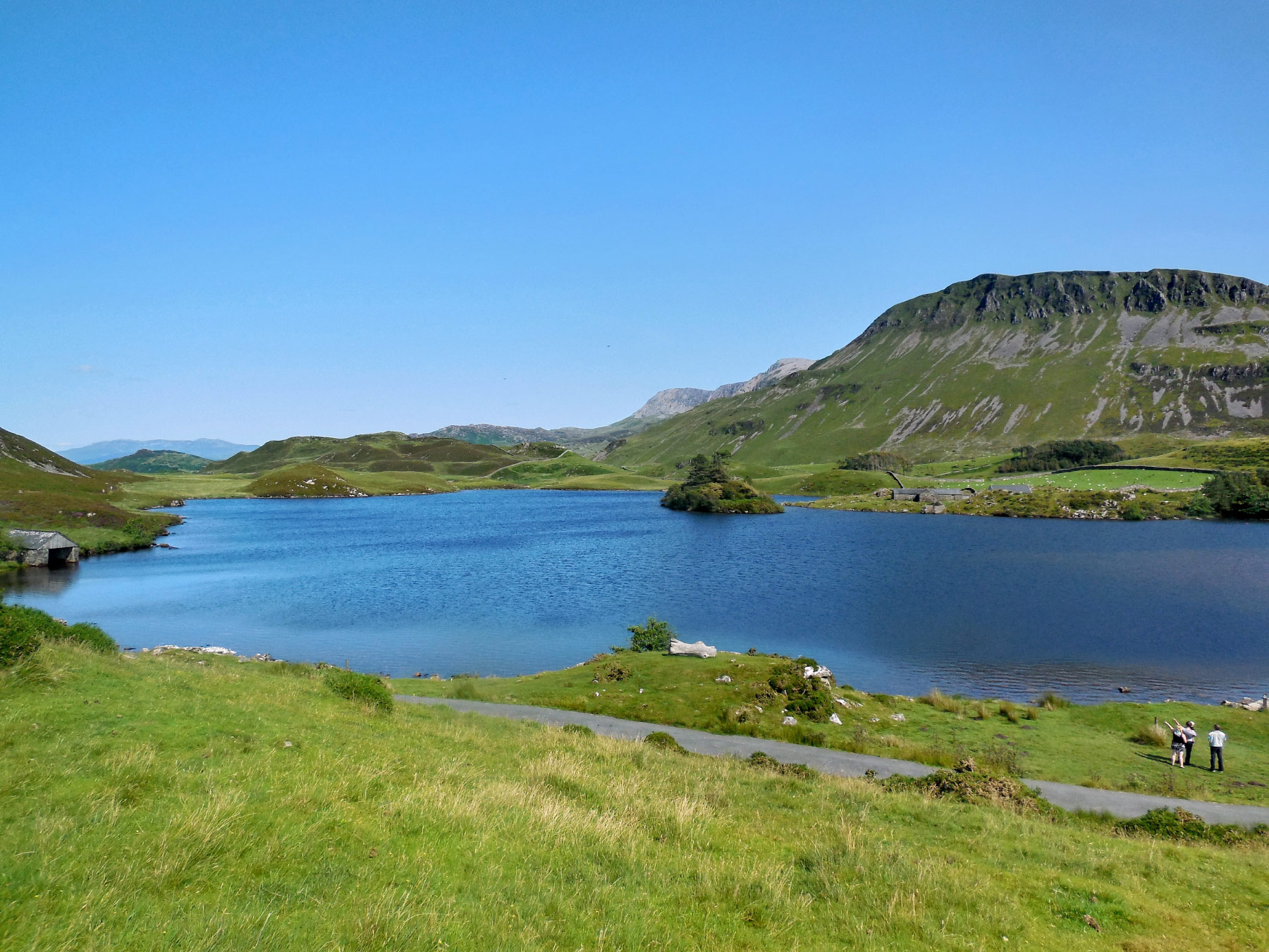 Gregennen lake, Snowdonia National Park